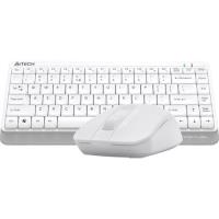 A4 Tech FG1112 Kablosuz Mini Beyaz Klavye Mouse Se KLAVYE + MOUSE   WİFİ